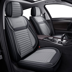 LINGVIDO full-set front seat covers fit your seats while protecting against wear.