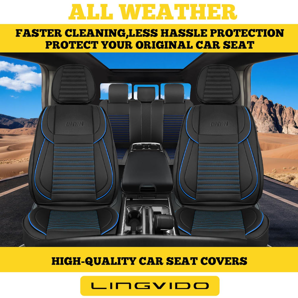 LINGVIDO rear backrest covers shielding upholstery from dirt