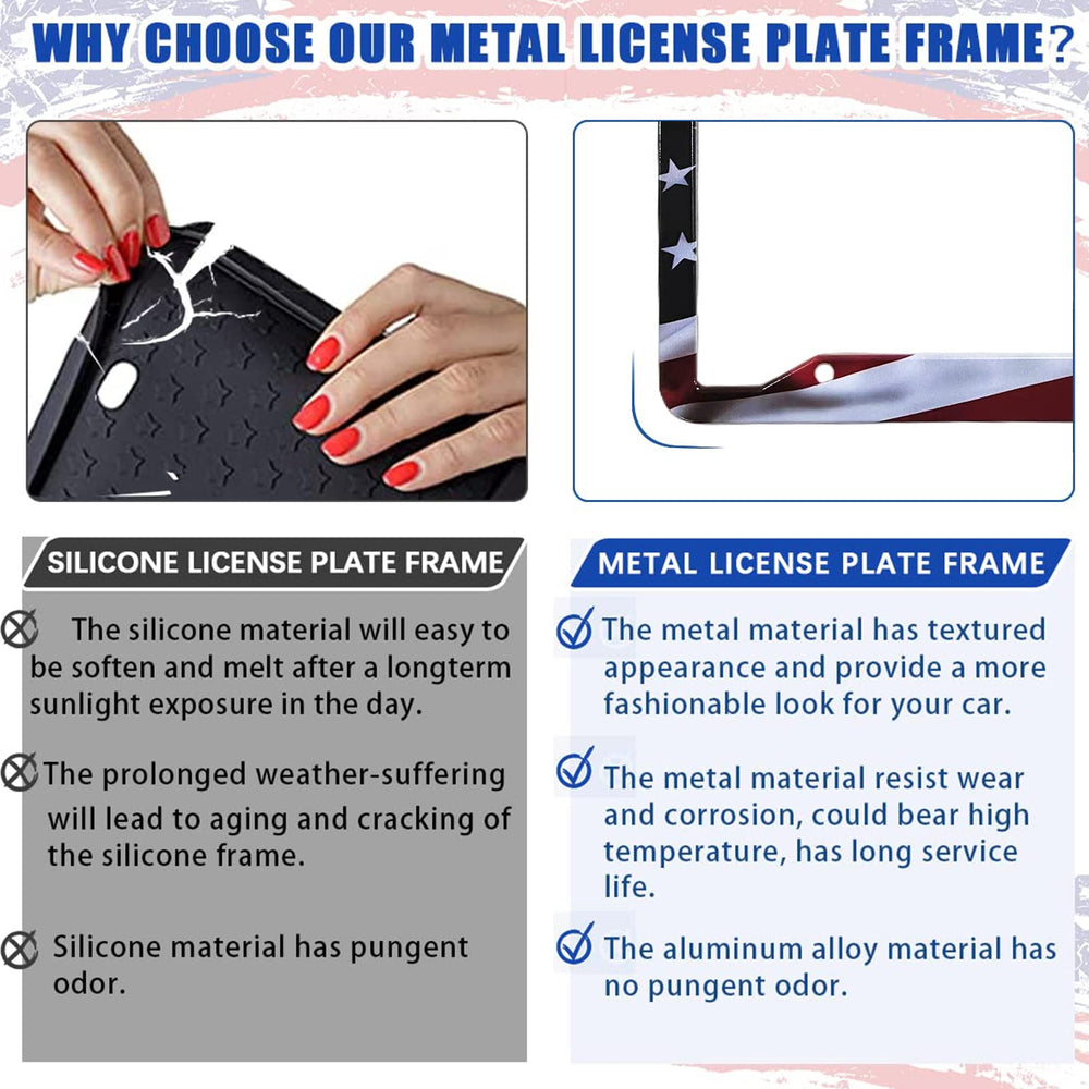 LIN KANG frame ships with all hardware for quick, tool-free mounting.