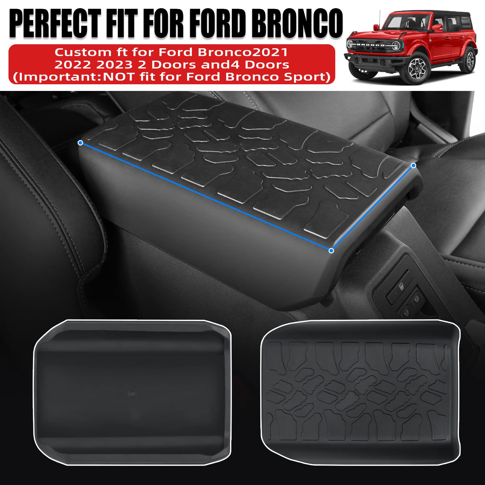 LinkCRO scratch-resistant armrest cover shields the lid from scrapes during off-road adventures.