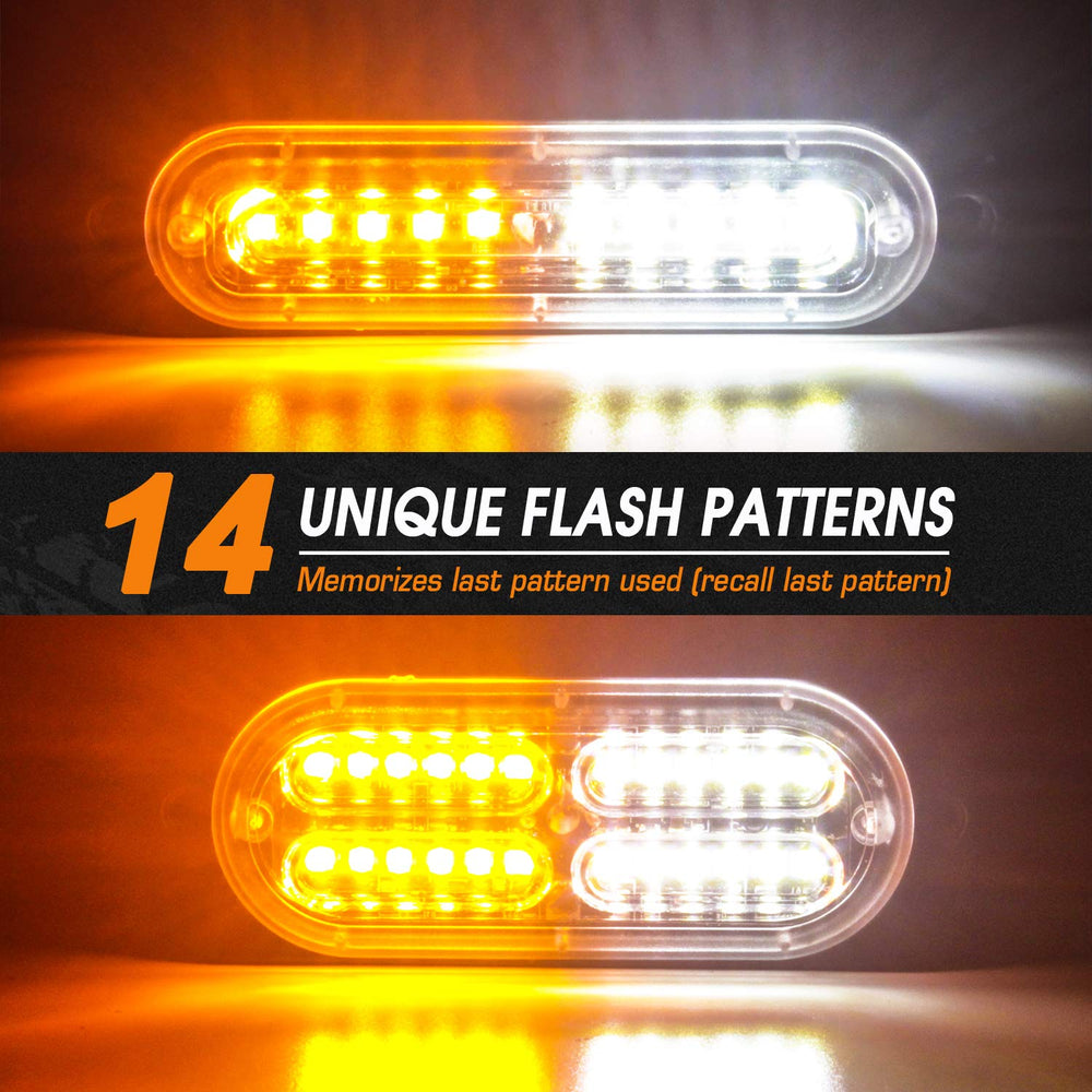LINKITOM 24-LED and 12-LED strobes show bright beacons.