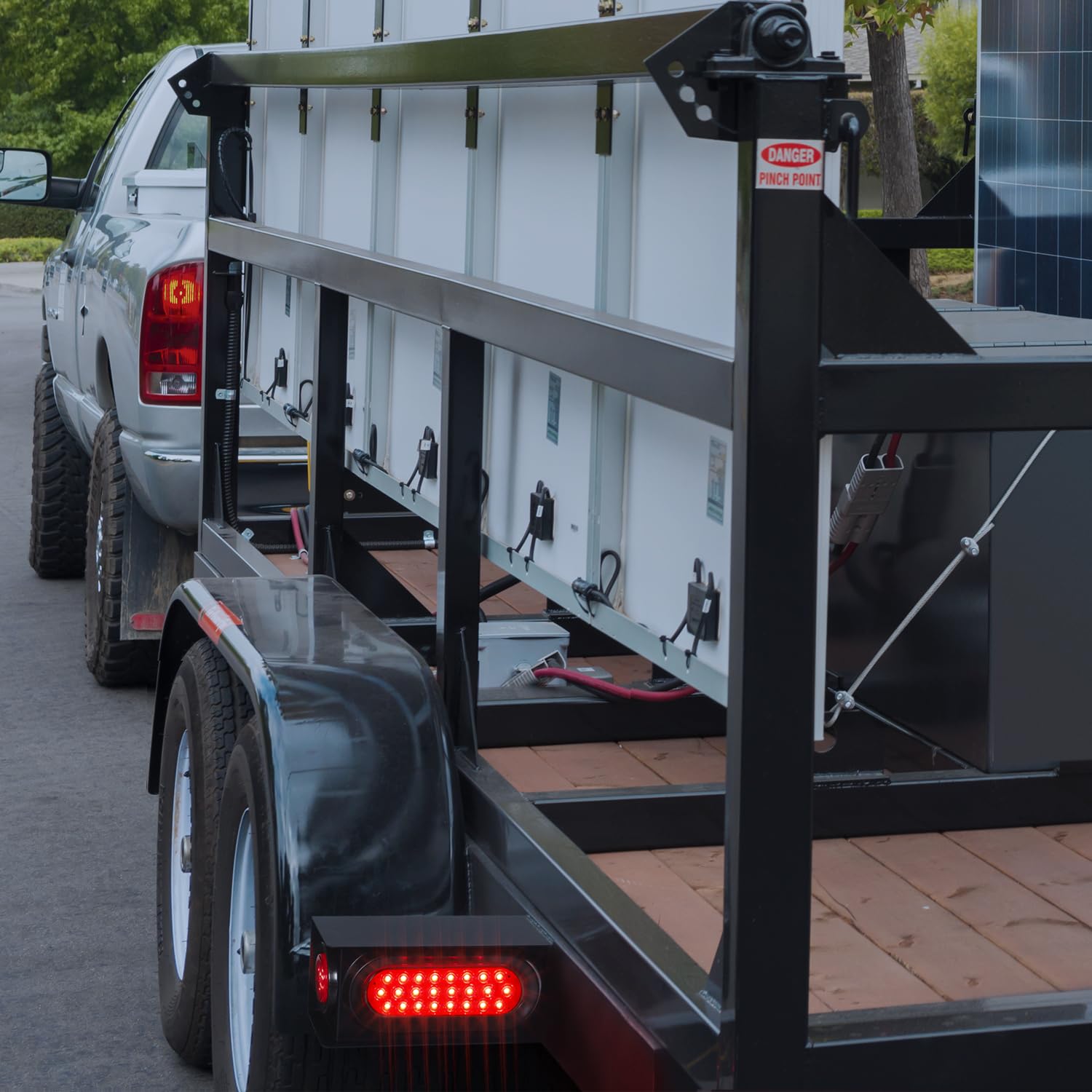 LinkITOM 2in round LED side light improves side signaling on trailers