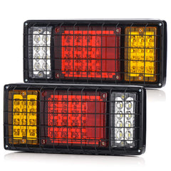 LINKITOM 40 LED truck tail light bar with clear PC cover for high visibility.