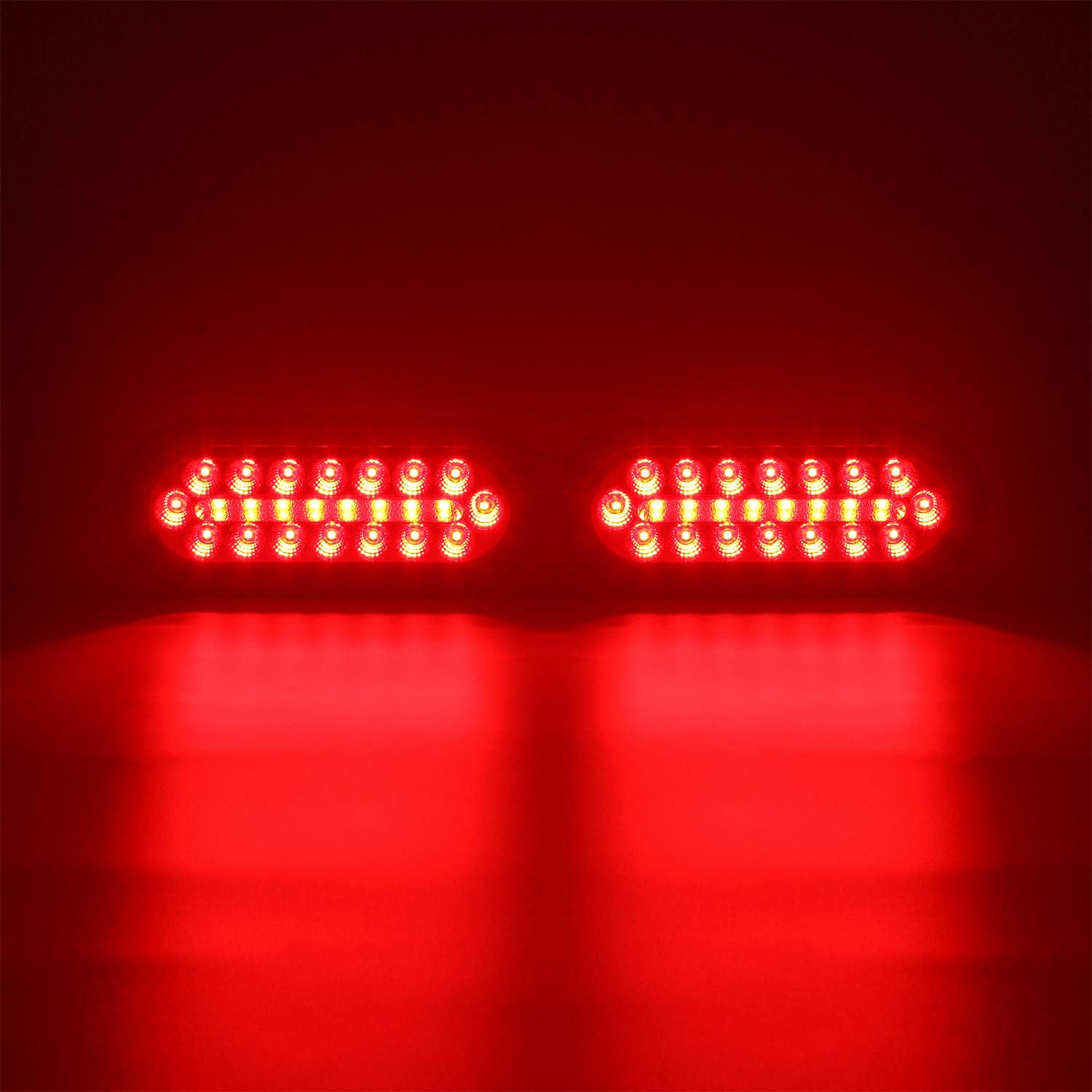 LINKITOM 6in submersible oval light brake and turn function for versatile use