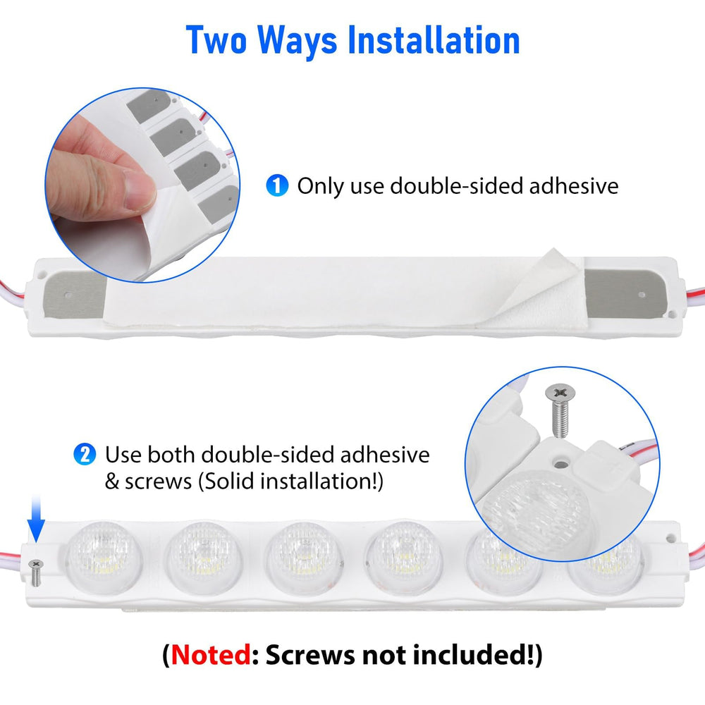 Linkstyle two 90-LED kits with extensions and switch offer ready-to-use lighting