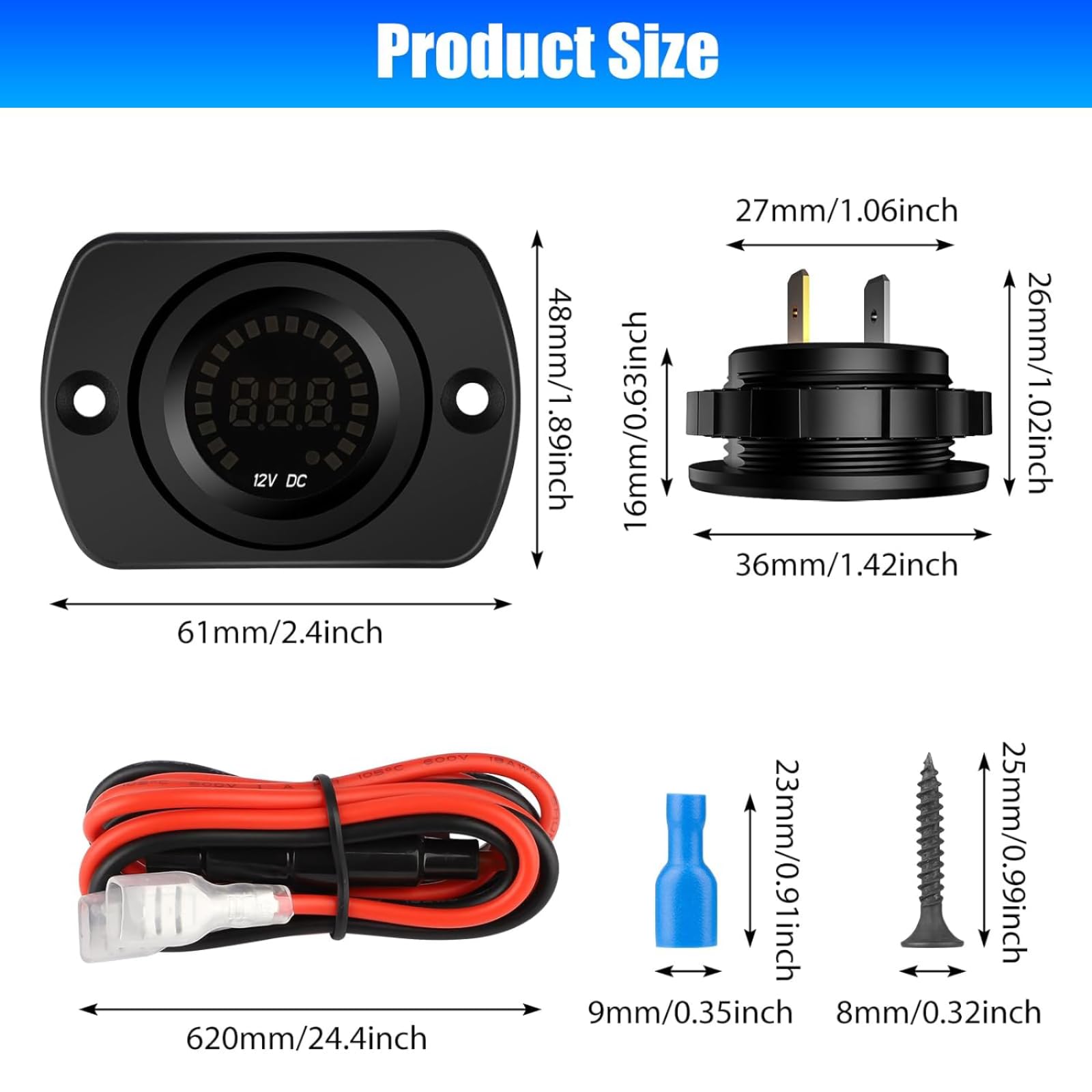 Linkstyle dash-mount ready design keeps gauges organized and accessible