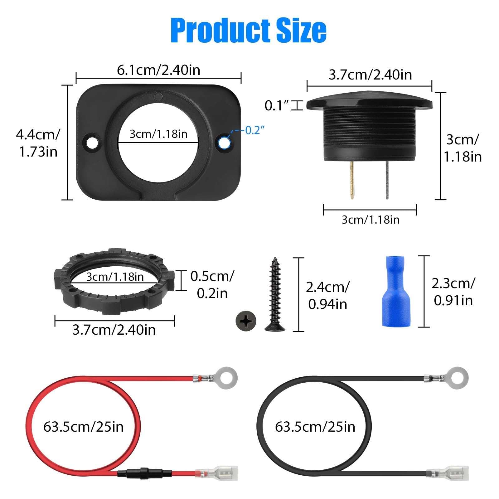 Linkstyle 2 in 1 gauge tracks voltage and power levels in one compact unit