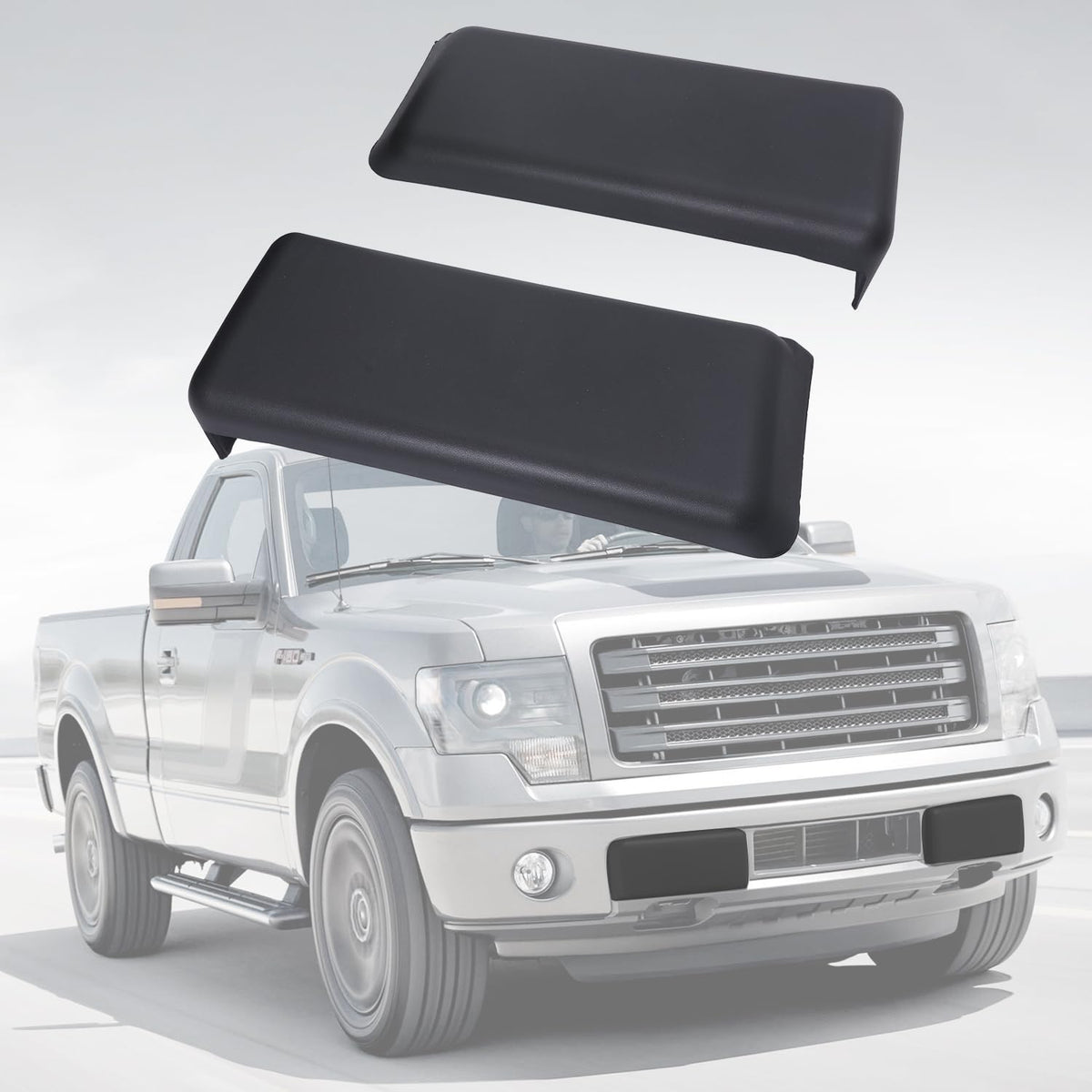 LINOAH front bumper pad for Ford F-150 provides precise fit and added front protection.