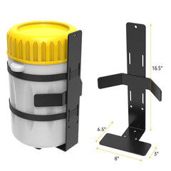 Linone 5-gallon water dispenser bracket keeps bottle secure on rough roads