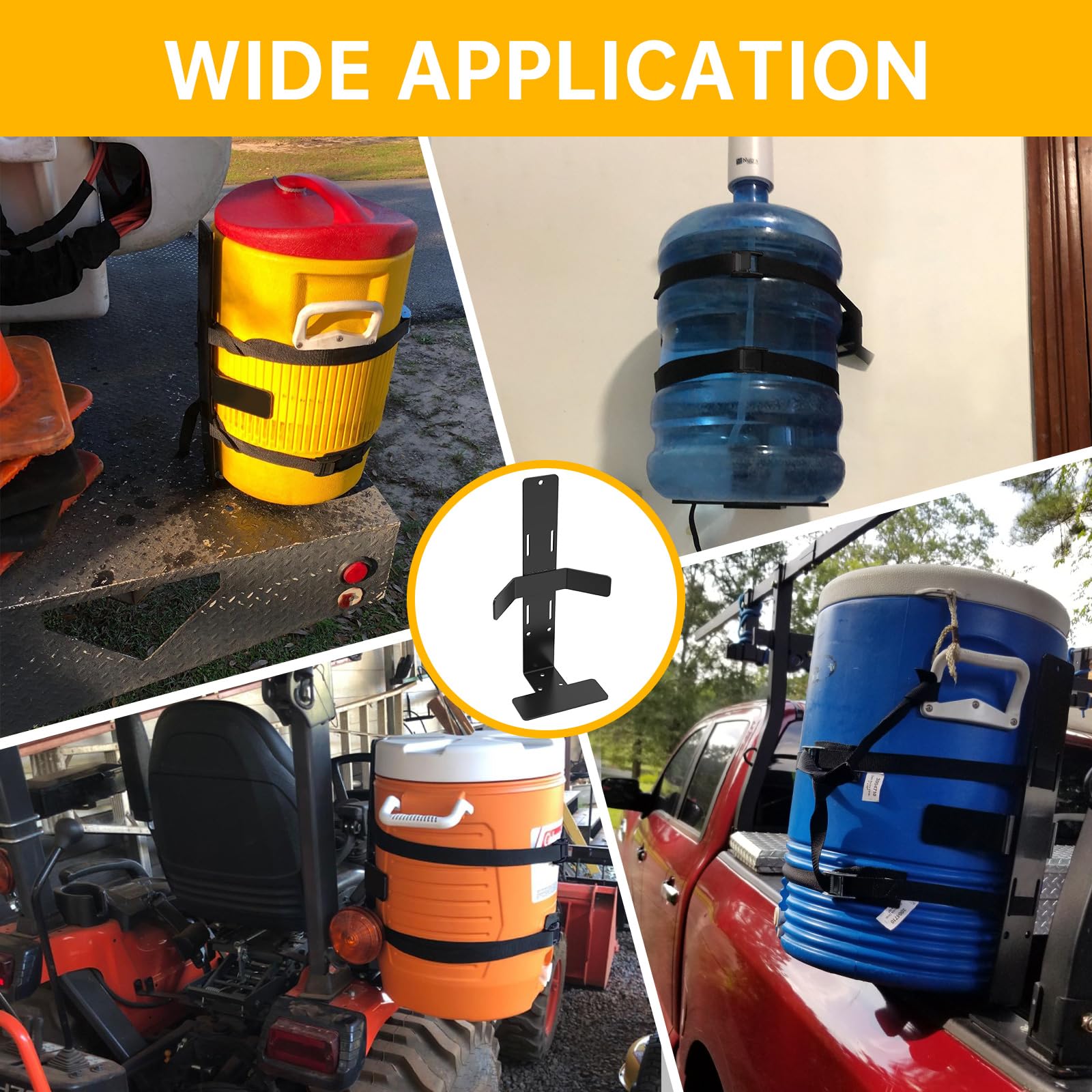 Linone durable water bucket holder helps keep essential water gear organized