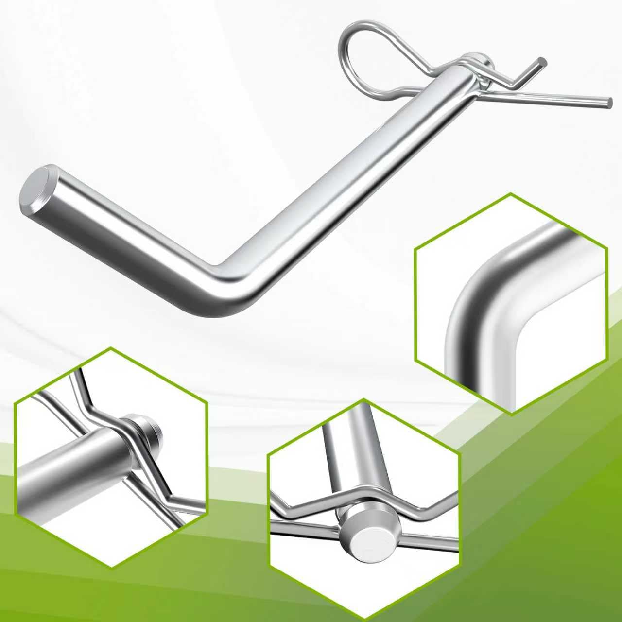 Linone four pins and four clips pack supports multiple connections on trailer hardware.
