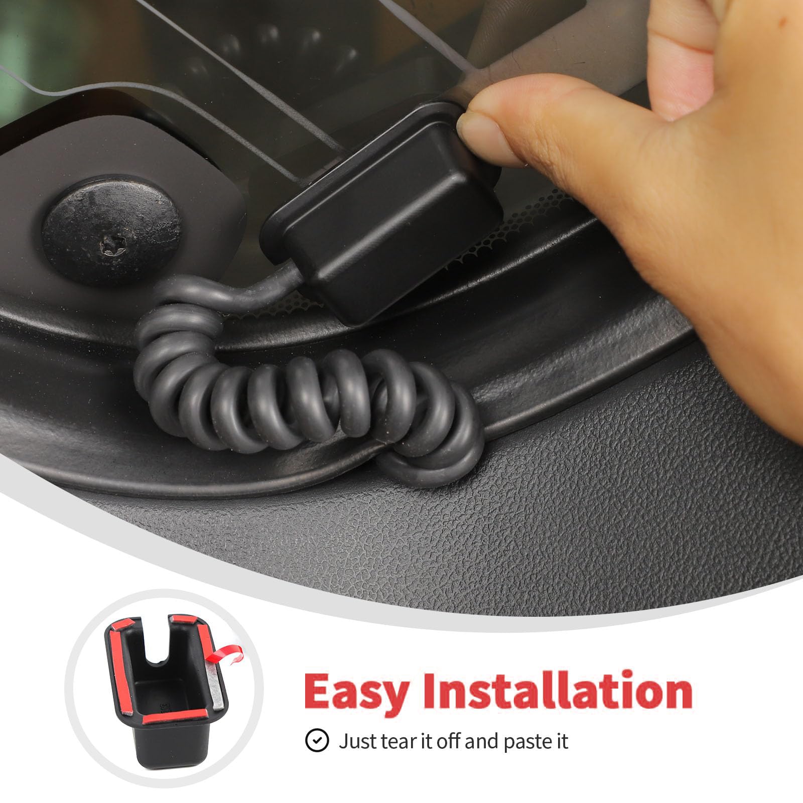 ABS plastic construction provides durable, fade-resistant protection for Bronco exterior