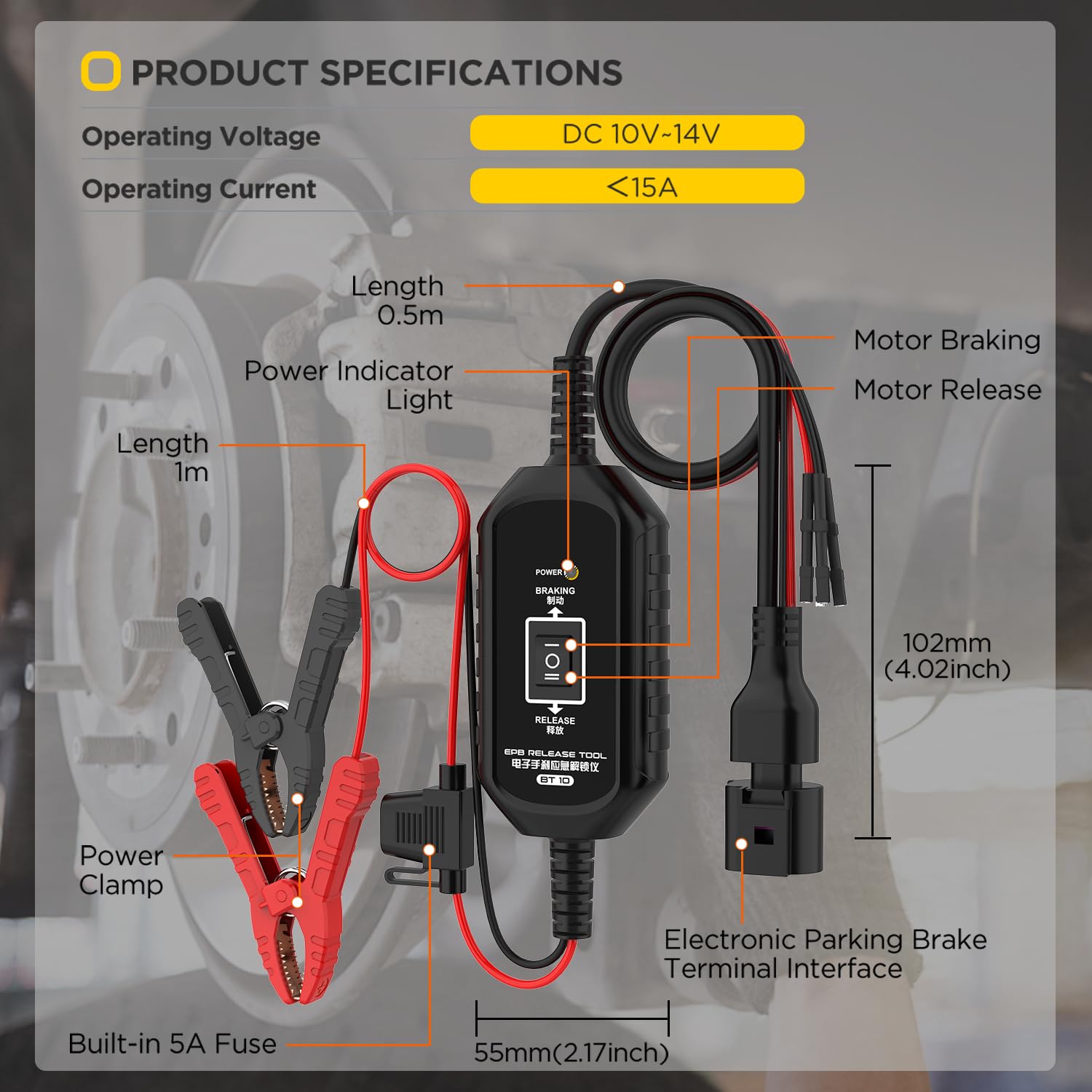 LINXINO BT10 professional-grade reliability trusted by technicians.
