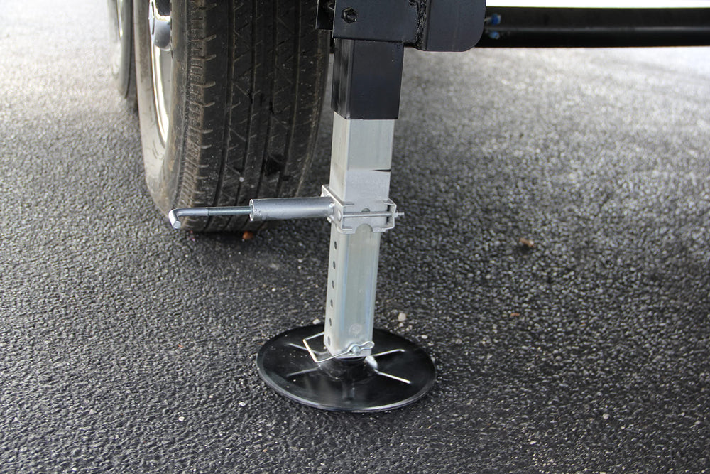 Lippert Components 308287 easy-operation-landing-gear enables quicker adjustments