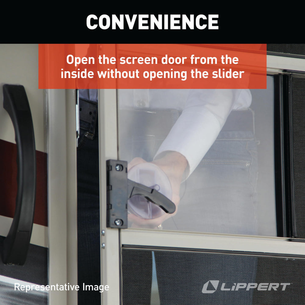 Easy DIY installation for Lippert screen door replacements.