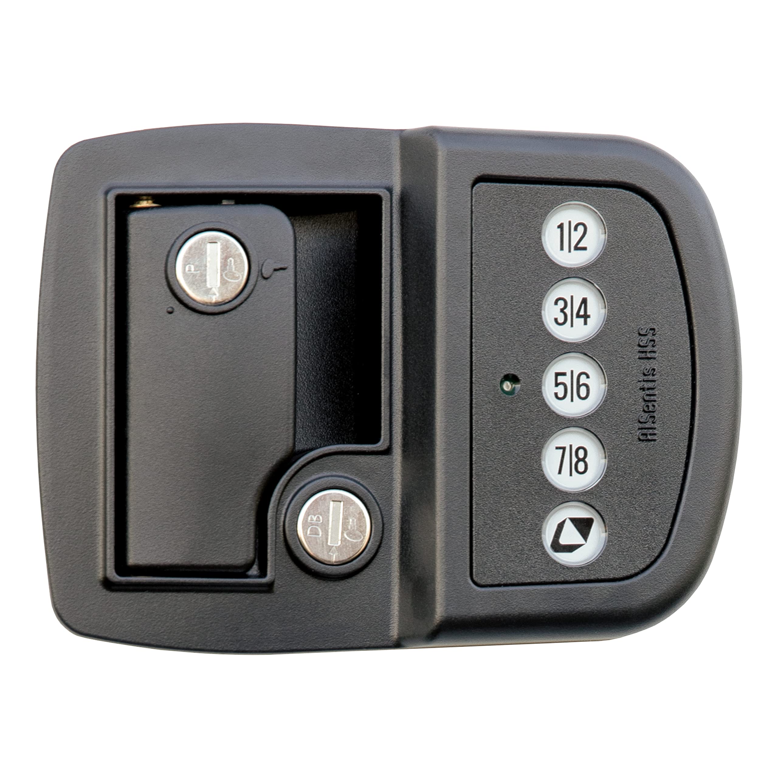 Lippert keyless RV door lock with Bluetooth range for smartphone access