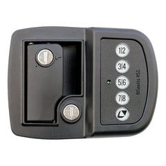 Lippert keyless RV door lock with Bluetooth range for smartphone access