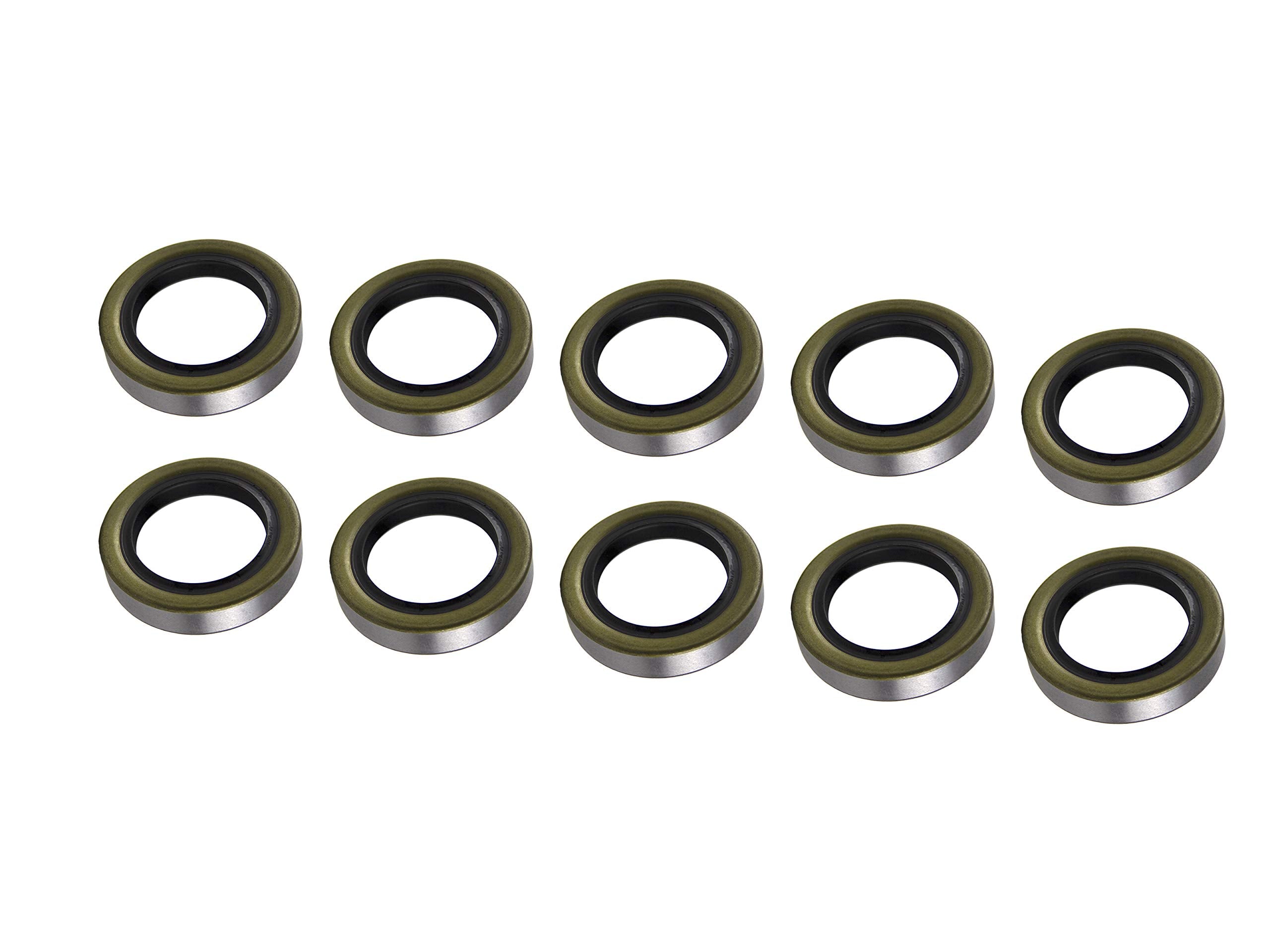 Lippert replacement double lip grease seal (1.72-inch ID) seals trailer axle hubs against dirt.