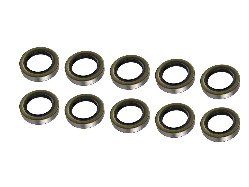 Lippert replacement double lip grease seal (1.72-inch ID) seals trailer axle hubs against dirt.