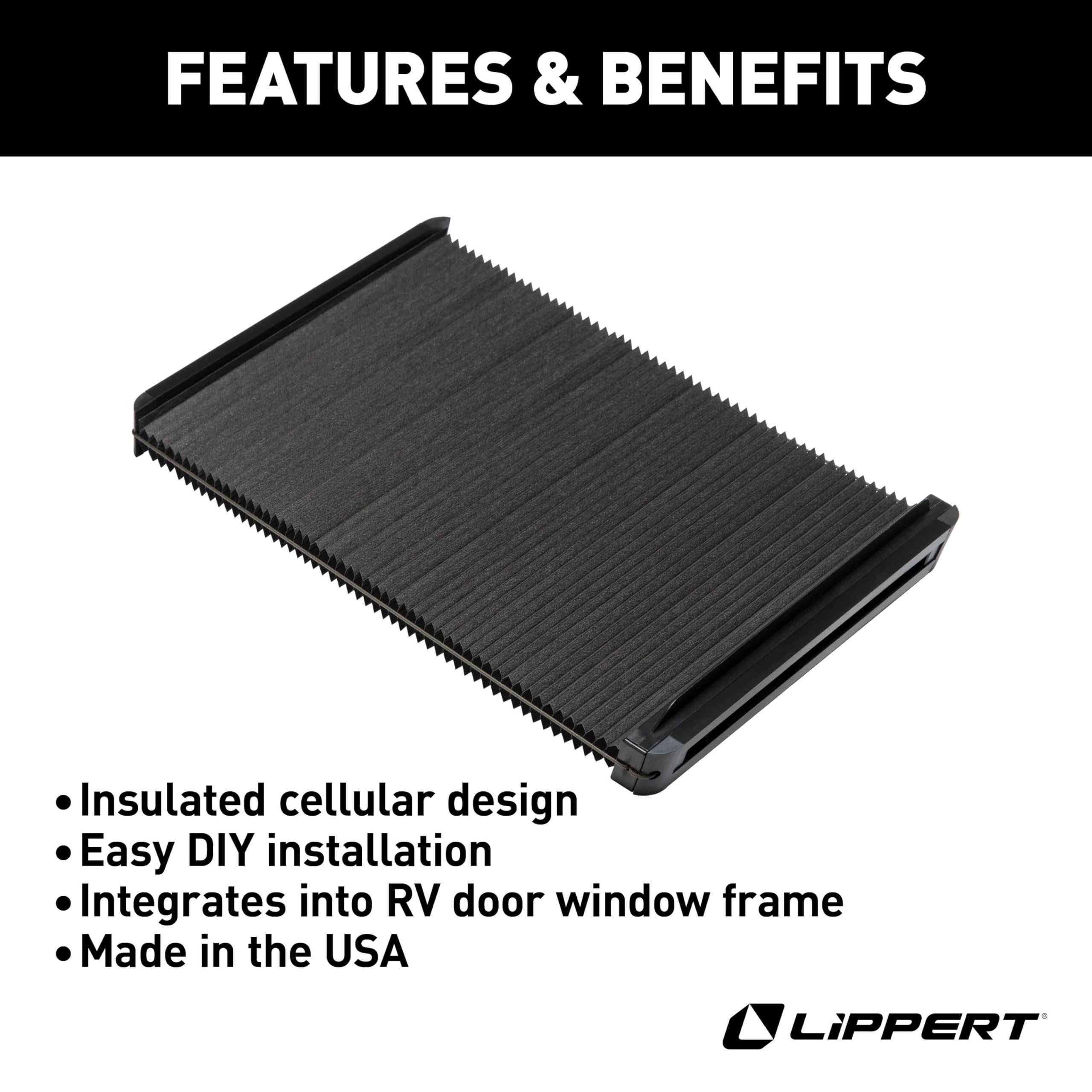 Lippert Thin Shade EcoCell cord-free control for light adjustment