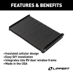 Lippert Thin Shade EcoCell cord-free control for light adjustment
