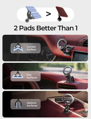 LISEN holding an iPhone 18 Pro Max magnetically for hands-free navigation