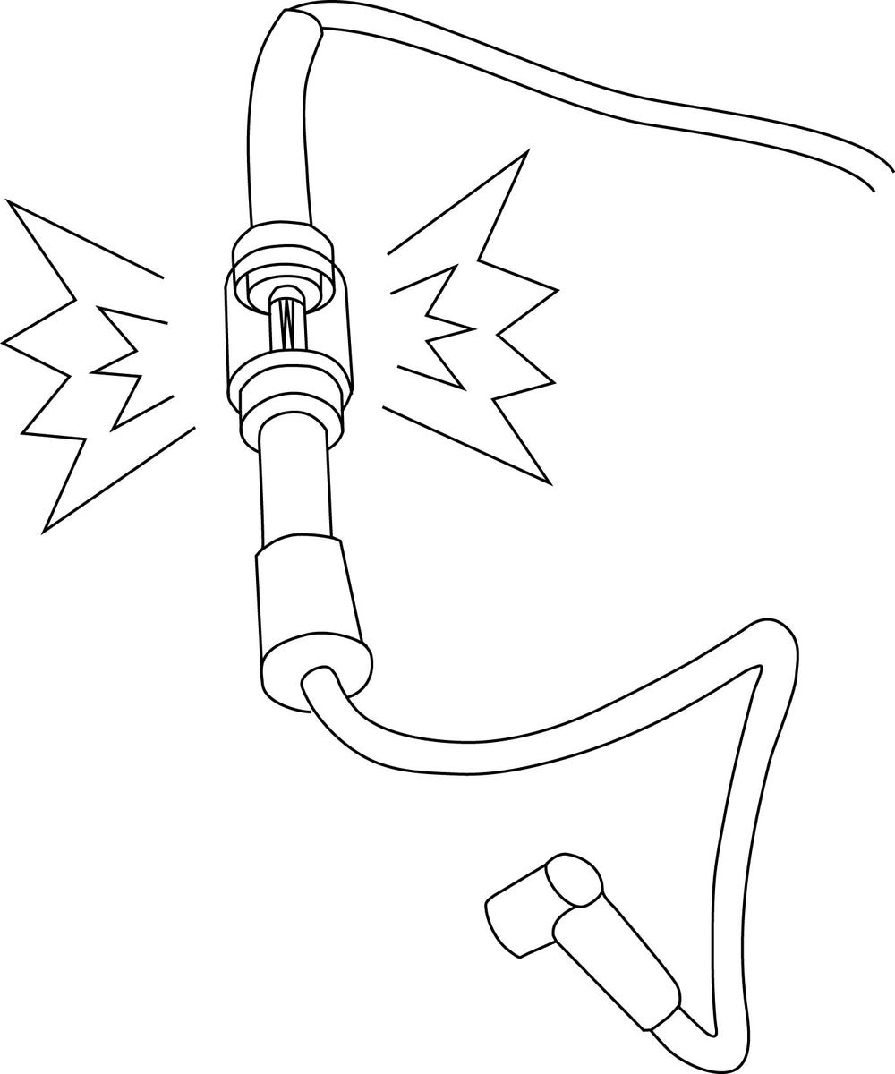Lisle 20610 in-use tool demonstrates ignition spark mirror for quick fault diagnosis.