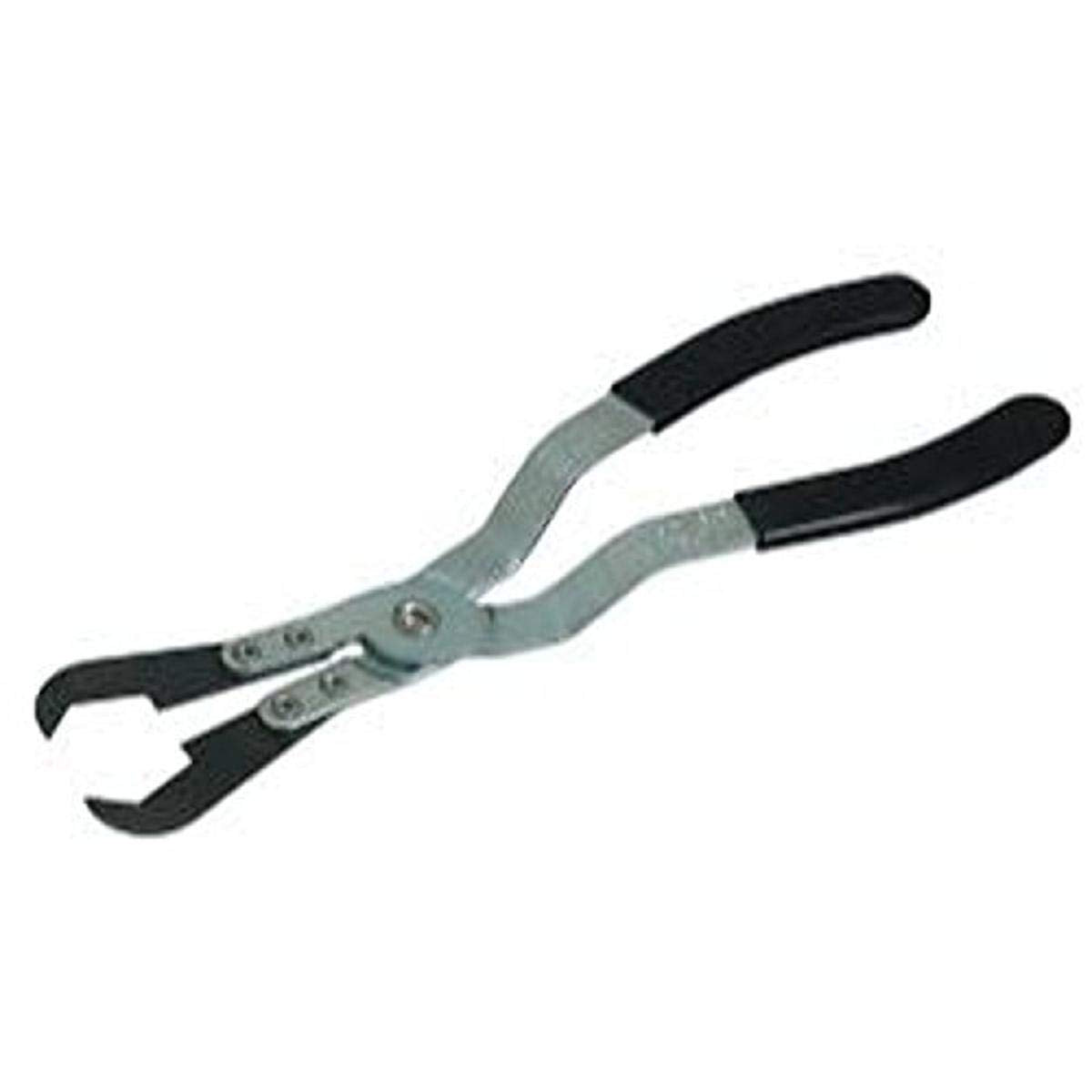 Lisle 35200 plier for windshield molding and door handle clips, enabling safe, damage-free removal.