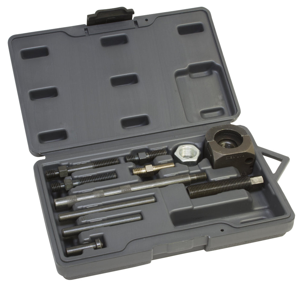 Lisle 39000 No Slip Pulley Puller front view highlights secure hub coverage for tough pulleys