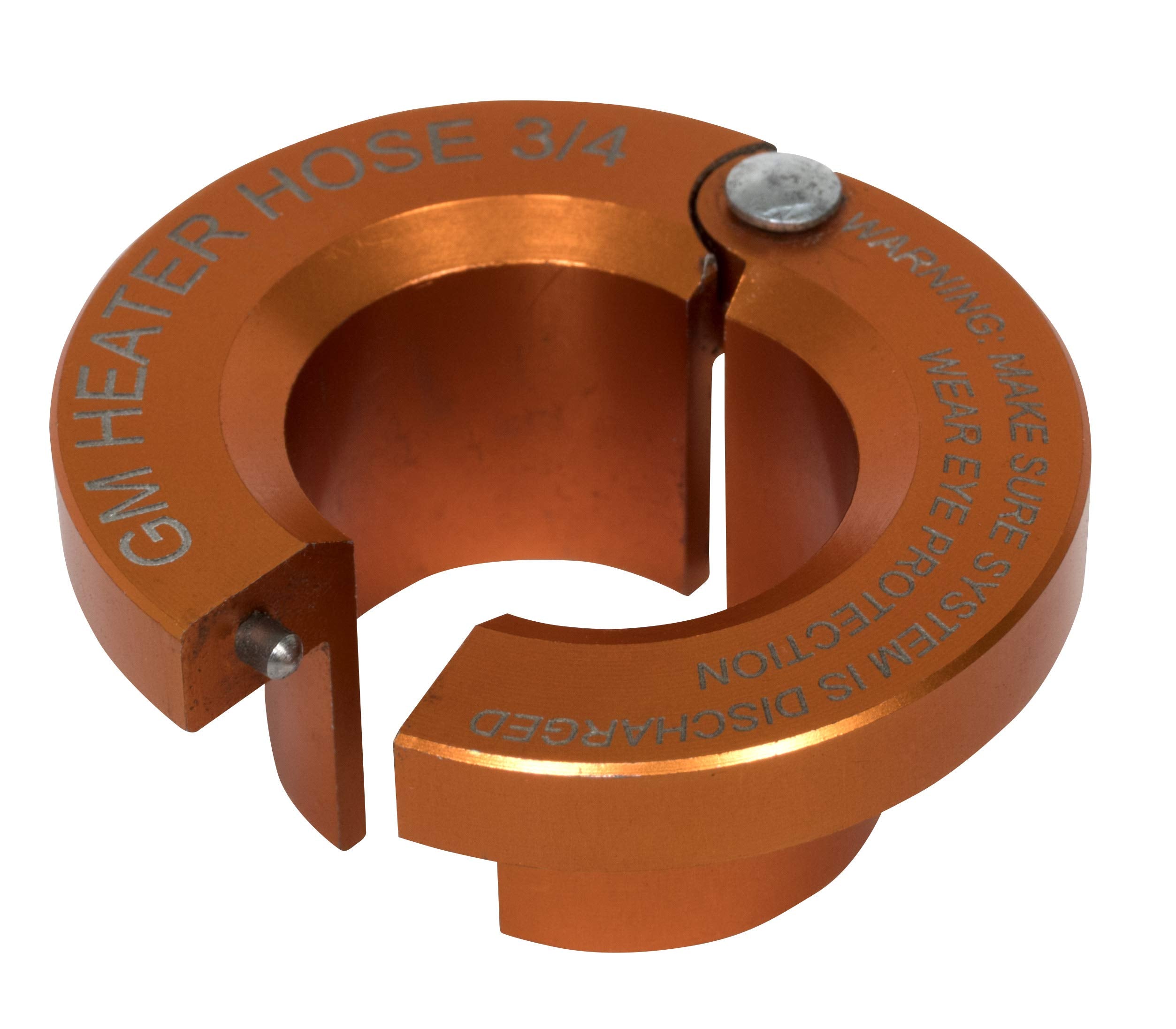 Lisle 39190 heater hose disconnect tool releases GM fittings.