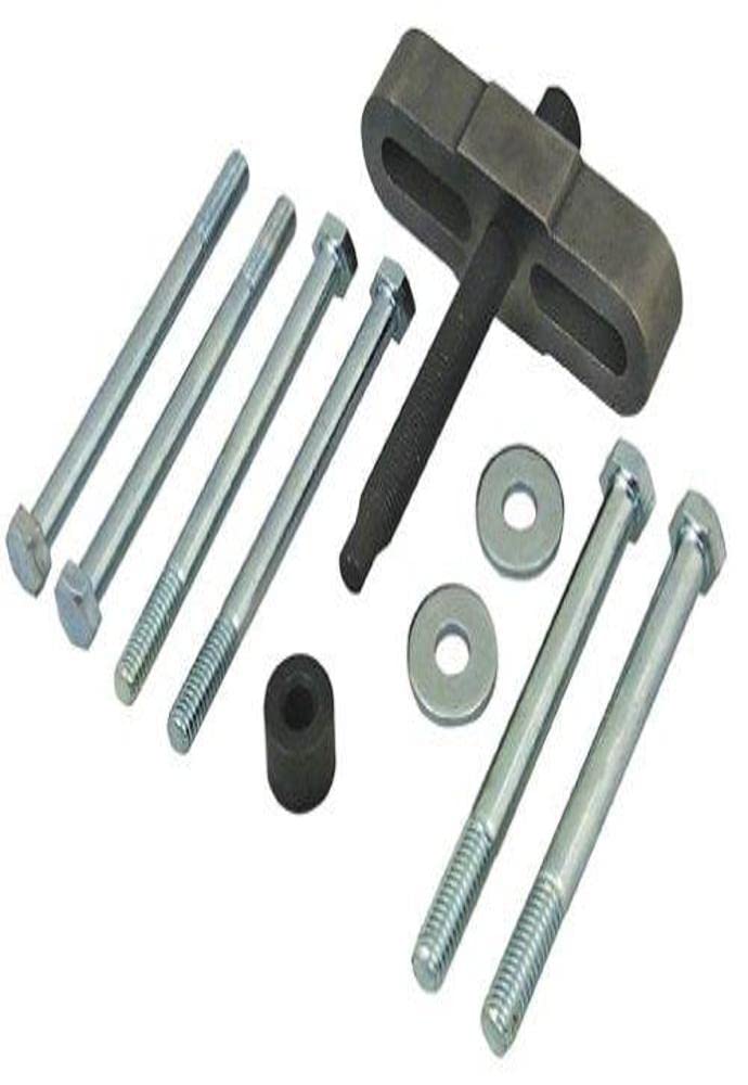Lisle 45000 steering wheel puller with universal fit enables safe wheel removal