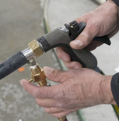 Lisle 60800 spray gun with insulated handle for safe hot water flushing