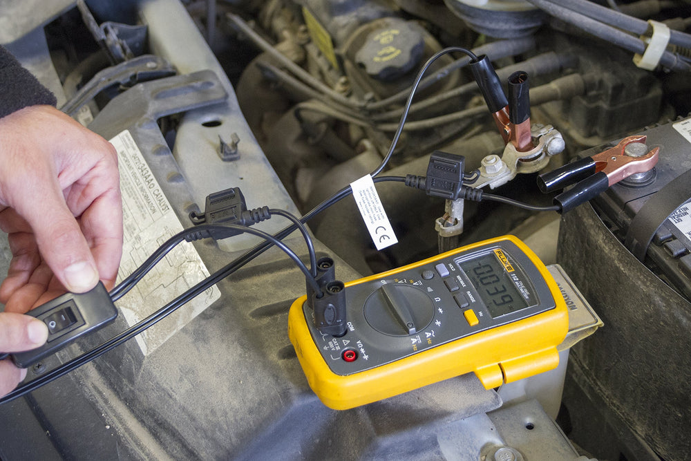 Lisle 64970 banana connectors for measuring voltage at multiple vehicle points
