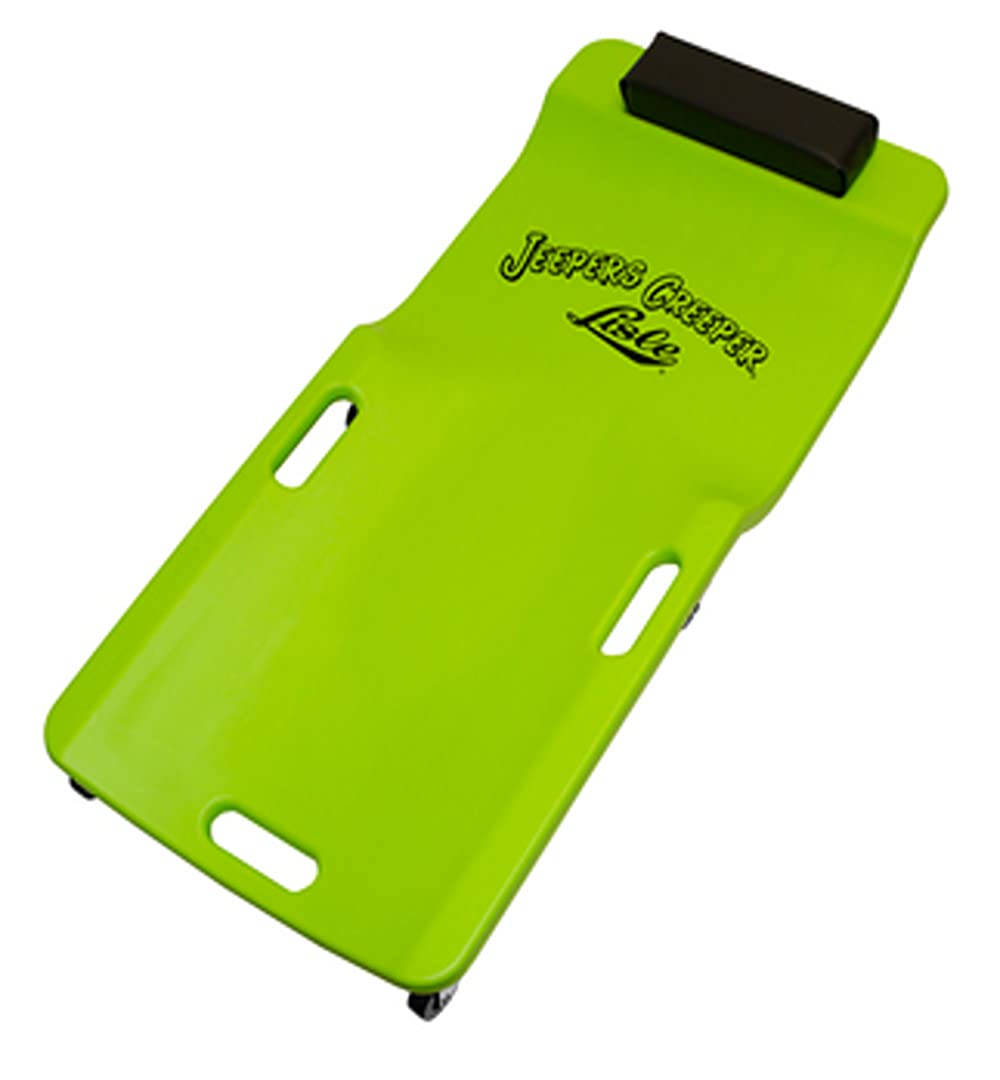 Lisle 99102 creeper front view showing ergonomic body-fit design for daily comfort