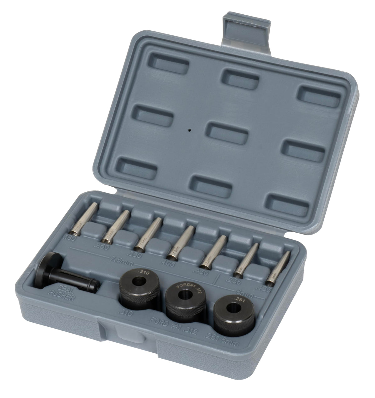 Lisle injector seal installer kit 11pc used on GM Ford Subaru injectors
