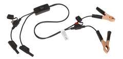 Lisle 64970 parasitic drain tester in use for diagnosing hidden battery drain