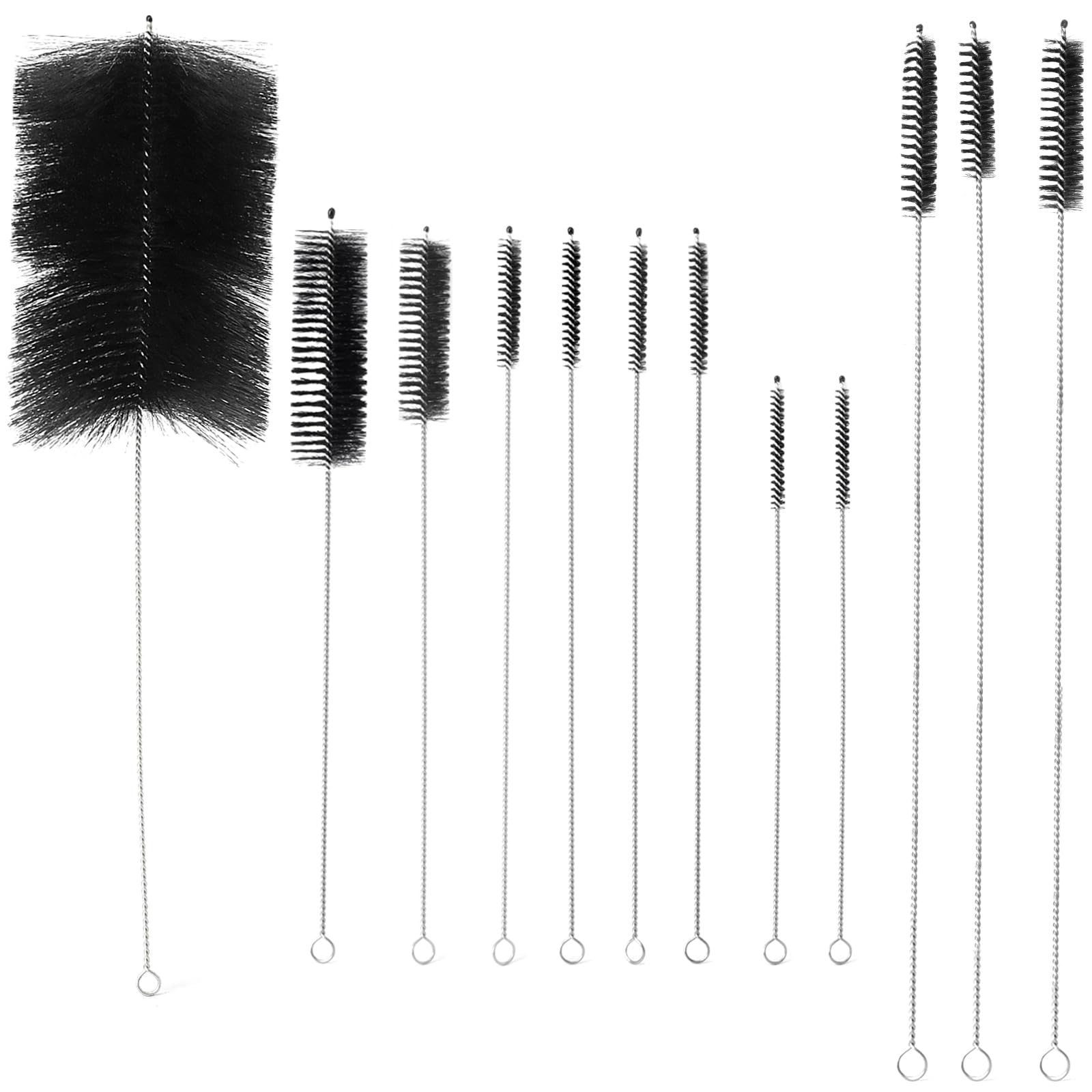 Lisnhlin 61820 engine cleaning brush kit full set with varied lengths for deep reach