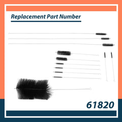 Lisnhlin 34in long-handle brush reaches distant engine areas safely