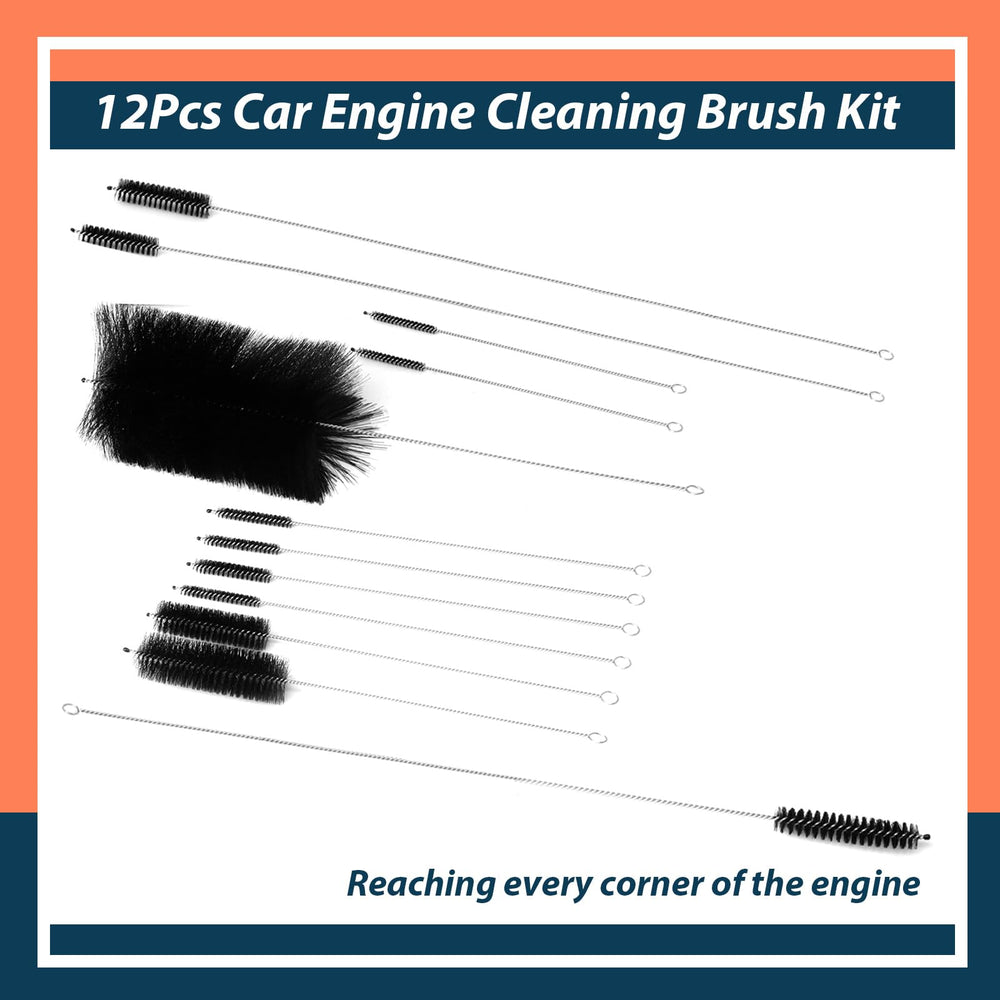 Lisnhlin stainless steel wire brushes with nylon bristles for safe cleaning