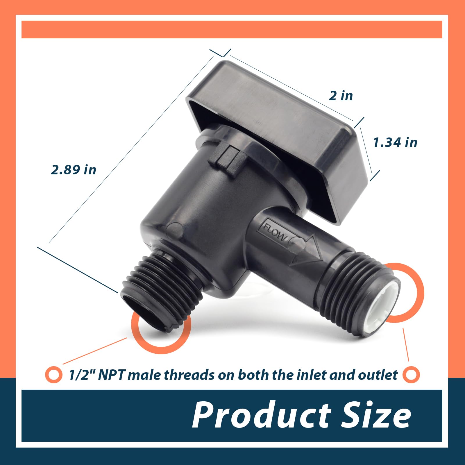 Lisnhlin backflow prevention valve supporting safer RV water systems during trips