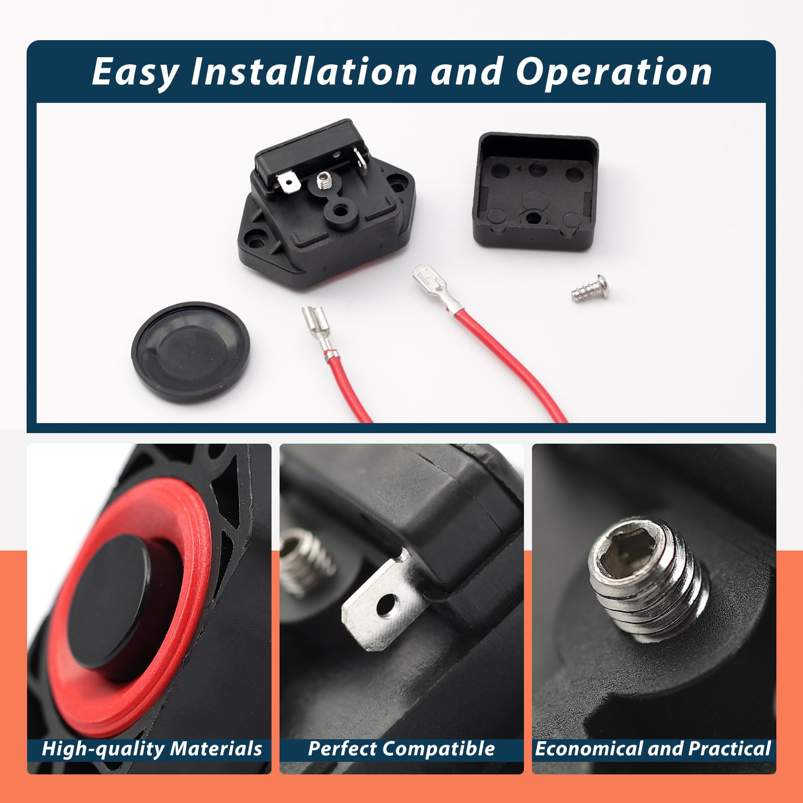 Durable materials in the Lisnhlin kit support long-term pump reliability.