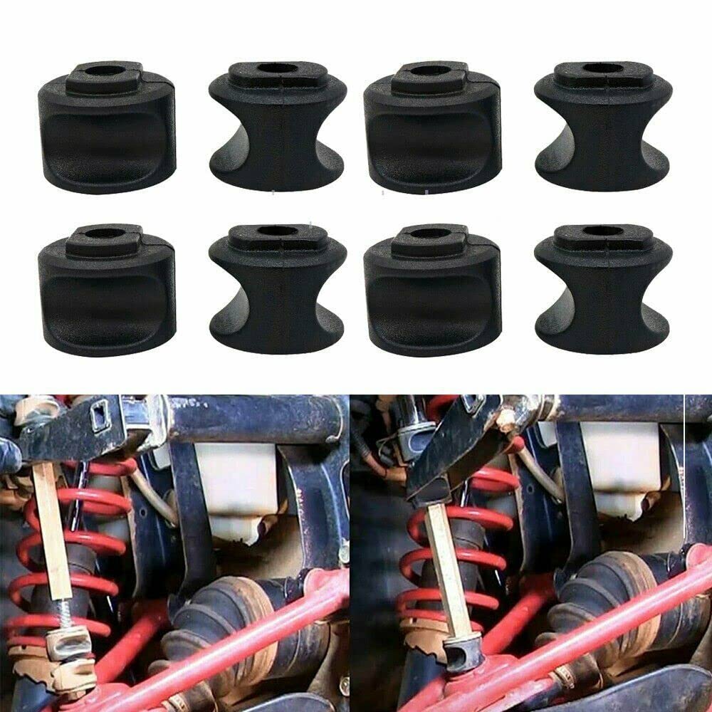 LisylineAuto rear stabilizer bushing eight-pack for Polaris Sportsman improves stability.