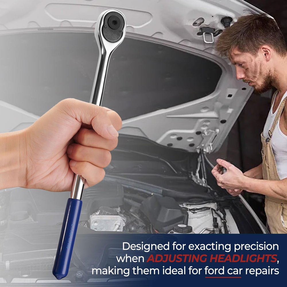 LitartPRO Ford headlight adjuster compatibility ensures smooth OE part replacement.