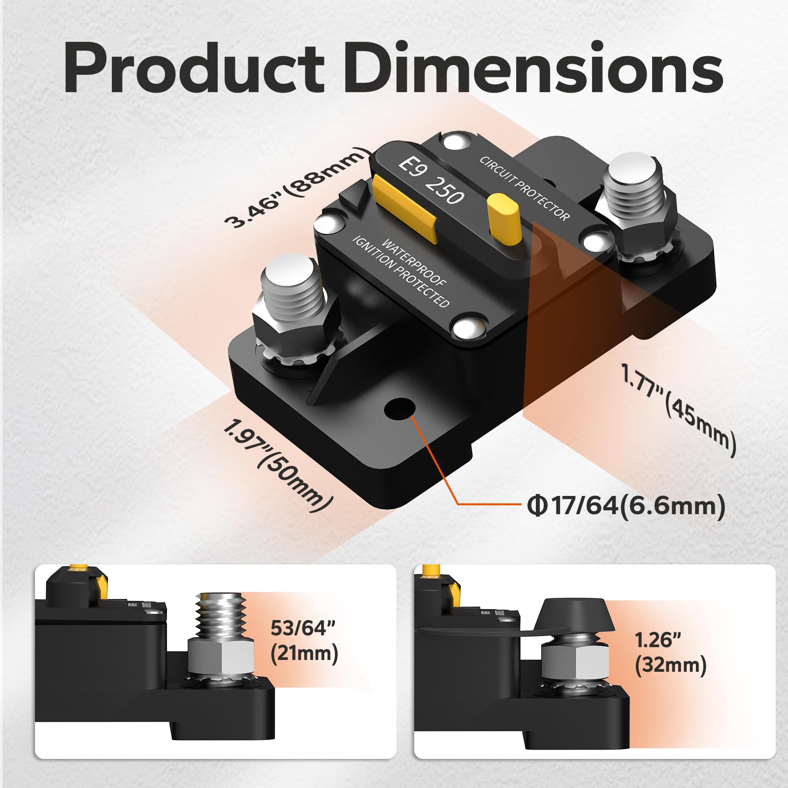 Litime 250A breaker installation for quick DIY setup in LiFePO4 systems