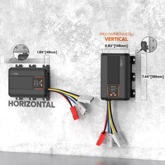 Litime ACC wire connection enabling alternator compatibility