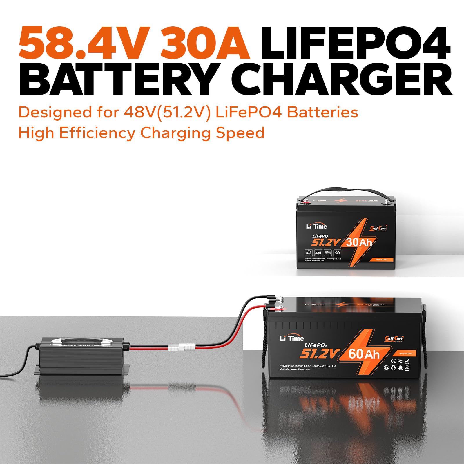 Litime Anderson connector demonstrates secure battery connection