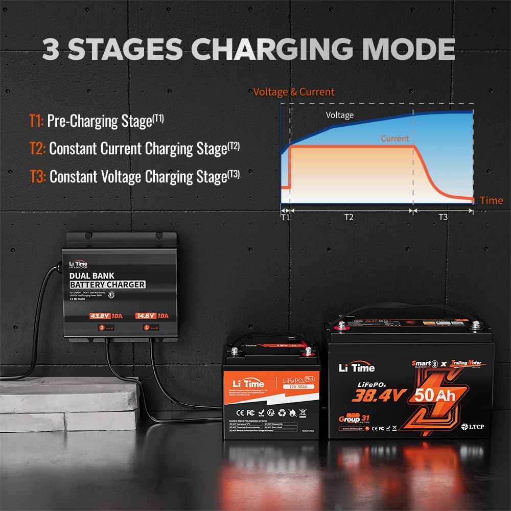 Litime safeguards protect against overheating and voltage issues for battery confidence.