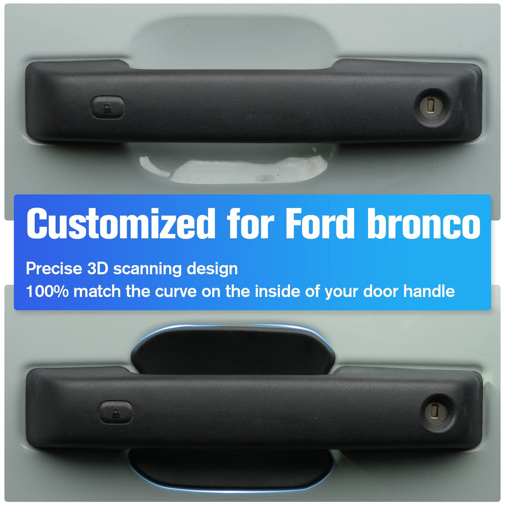 LitMiRaCle Bronco rear-left door bowl protector protects interior finish.