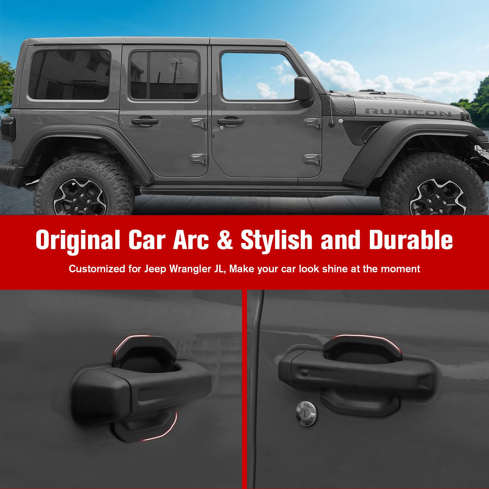 LitMiRaCle tailgate handle bowl protector keeps exterior corners pristine.