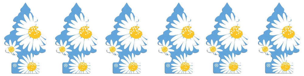 LITTLE TREES Daisy Fields in-car setup highlighting consistent release without airflow.